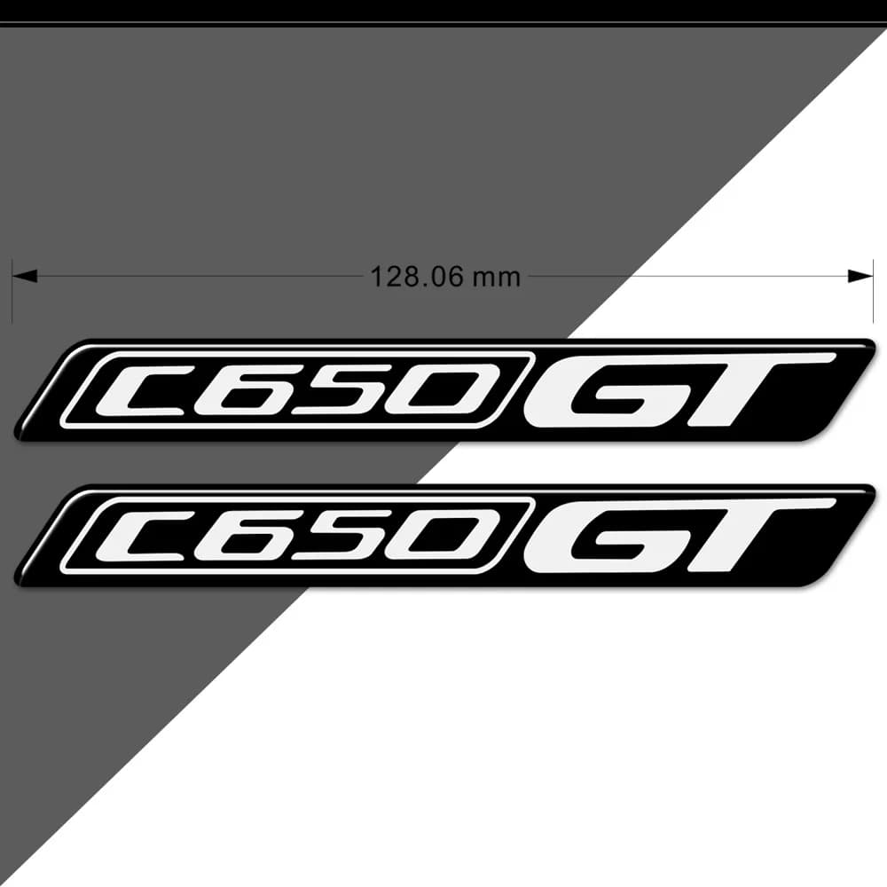 Per BMW C650GT Moto Rilievo Del Carro Armato Del Carburante Adesivi Sport Scooter Emblema Distintivo Decalcomanie Decorazione Accessori per C 650 GT