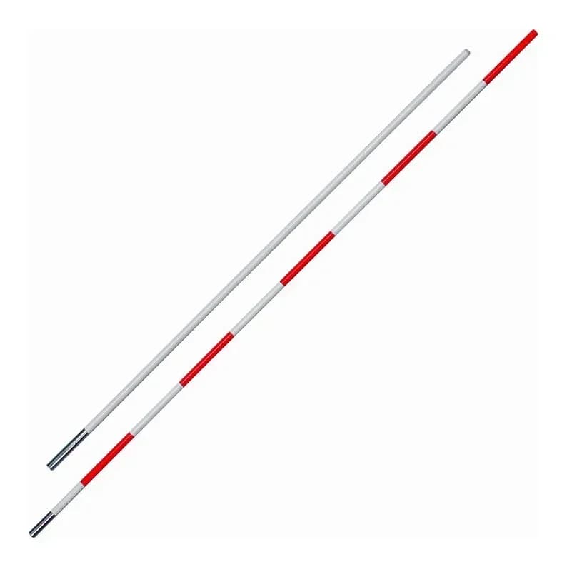 Antenna per Rete da Pallavolo Pieghevole in Fibra di Vetro Solida da 1,8m, Palo per Beach Volley