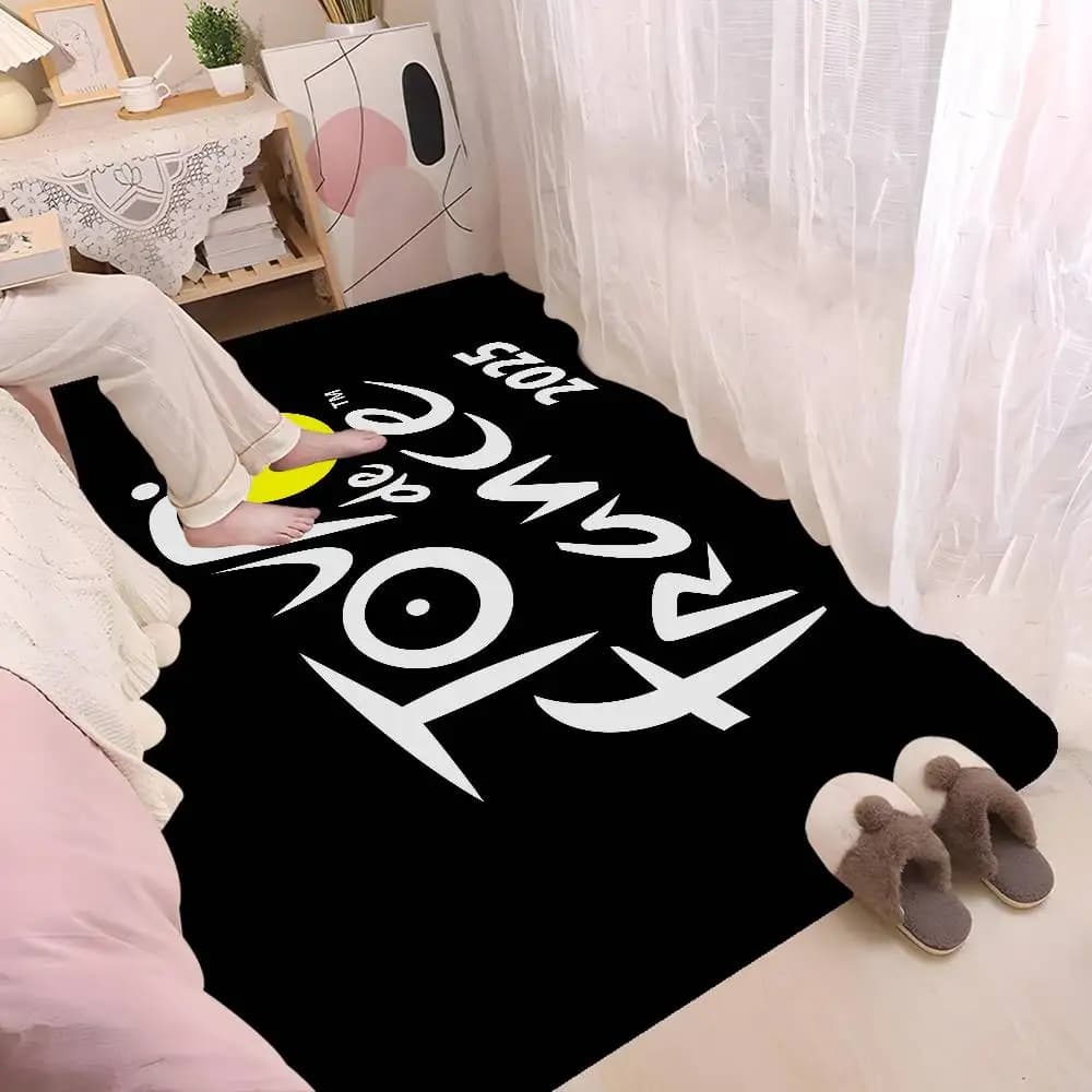 Tour of F-France Hallway Carpet Non-Slip Laundry Room Mat Laundry Decor Balcony Child Living Room Toilet Rug
