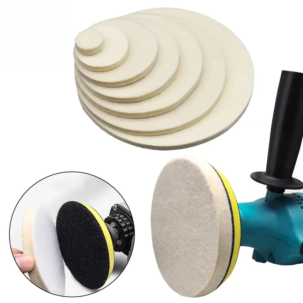 Polishing Rod 75mm 100mm 125mm 150mm 180mm Wheel for M10 M14 Glass Stainless Steel Polishing Repair Tool Graffi