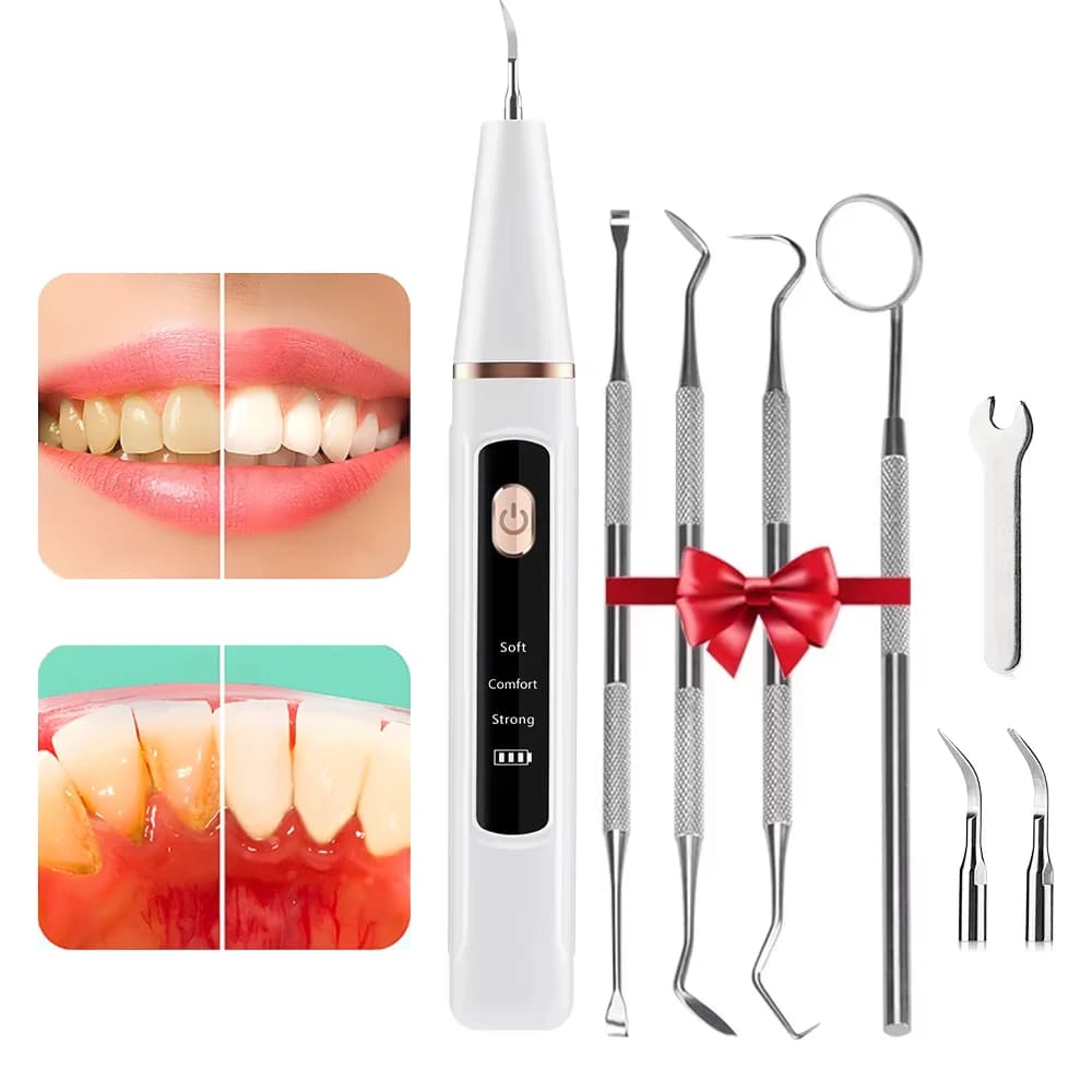 Ultrasonic Electric Sonic Tooth Whitening Kit for Teeth Whitening Teeth Calculation Teeth Removal Tools Macchia Oral Hygiene