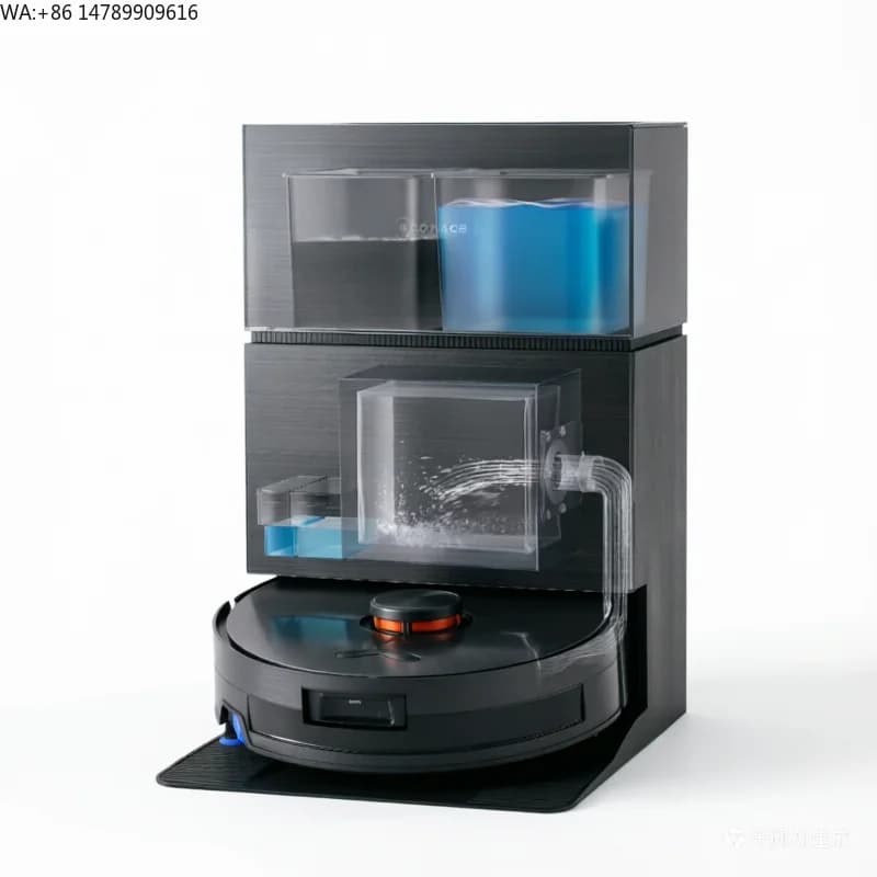 Robot Aspirapolvere Intelligente X11 PRO OMNI, Pulitore Automatico per Pavimenti, Lavaggio e Asciugatura, Uso Esterno, Funzionamento a Batteria