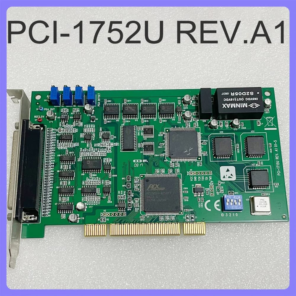 Per scheda Advantech Captur 500K Scheda di ingresso analogica isolata a 12 bit a 32 canali PCI-1715U
