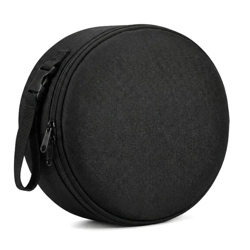 Borsa da viaggio per cuscino da collo in tessuto Oxford 600D, borsa cilindrica con cerniera per cuscino da collo, custodia leggera e resistente