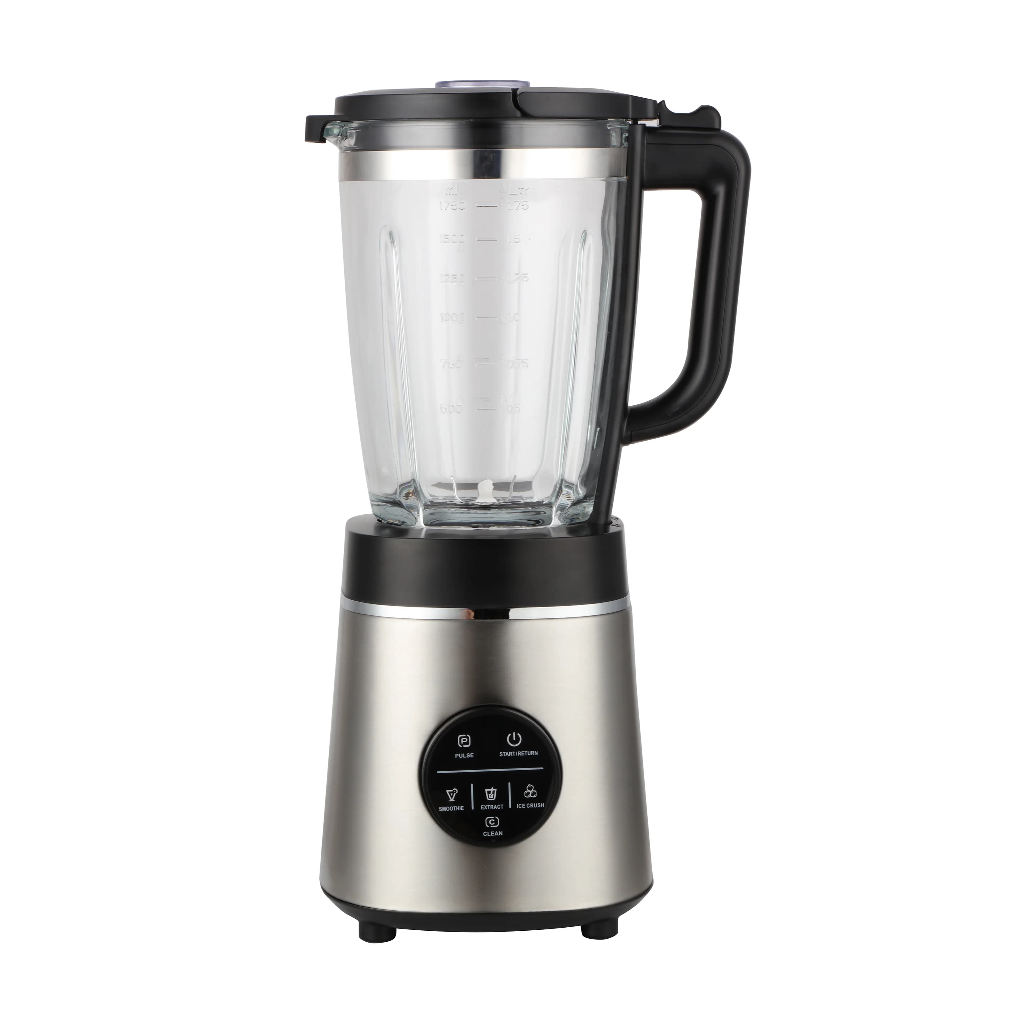 Wholesale 1.75L Portable Stainless Steel Food Fruit Juicer Multi-Mode Kitchen Home Smoothie Blender Small Appliance
