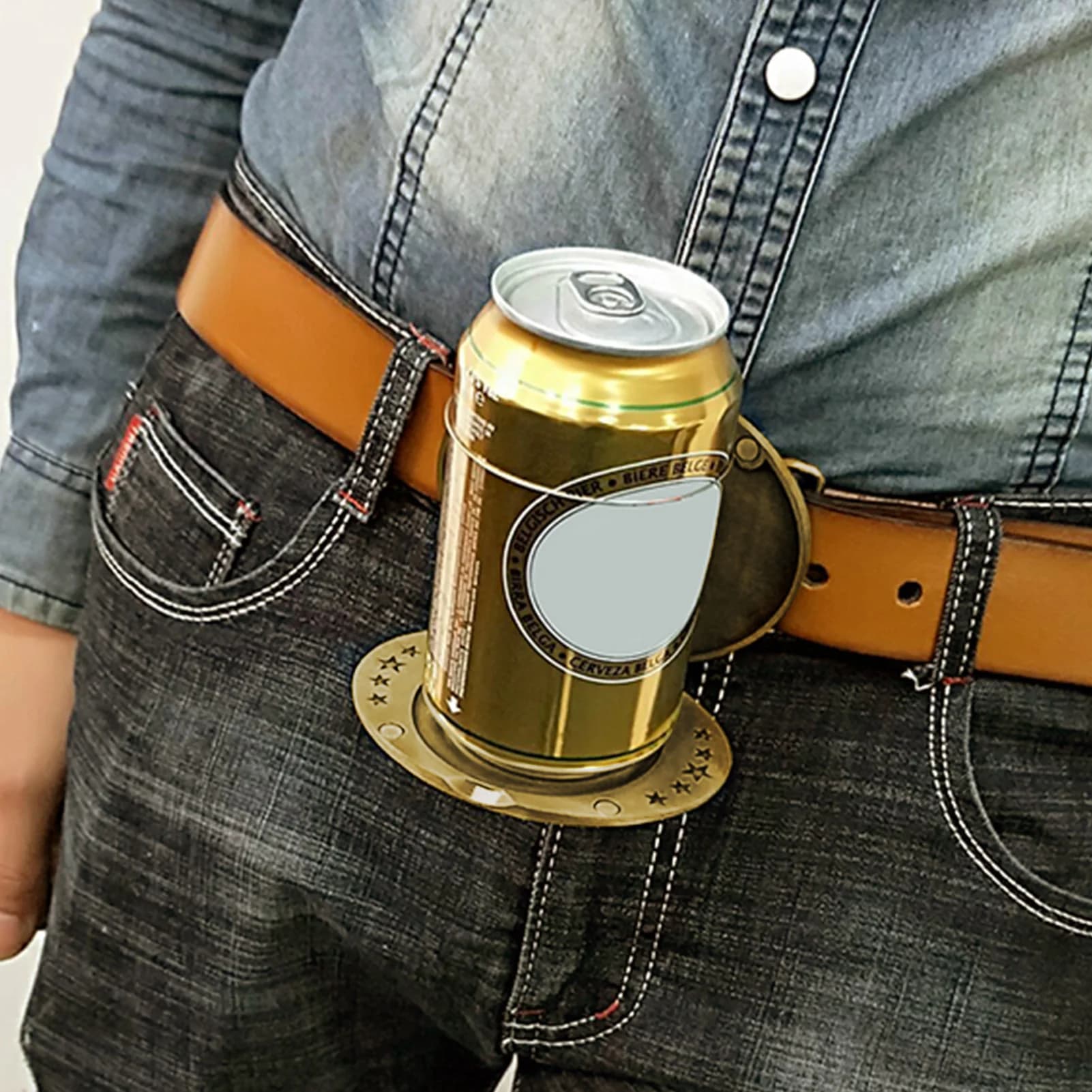 Fibbia per cintura di birra |