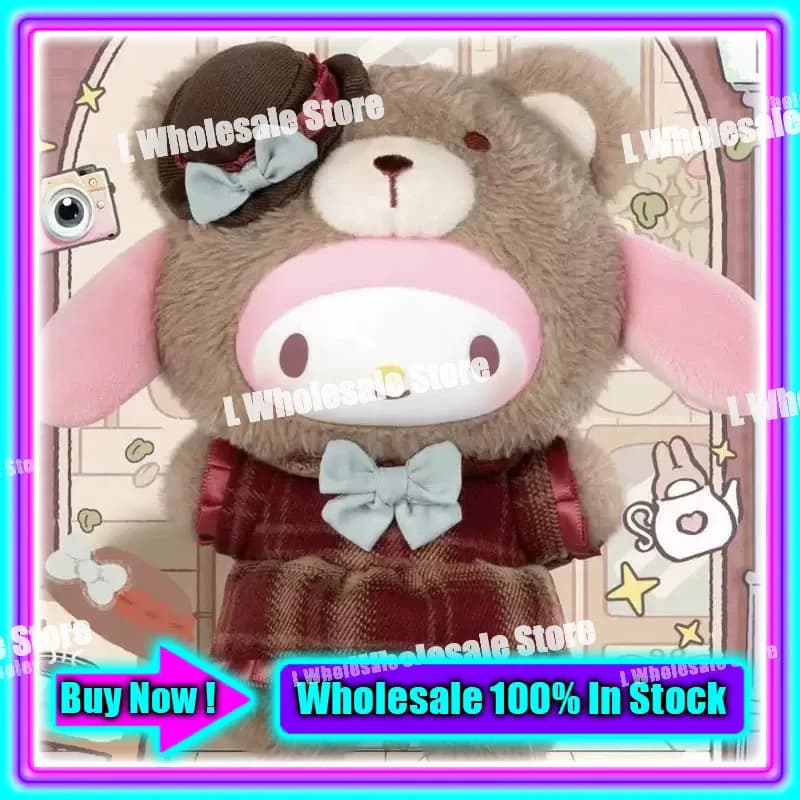 Portachiavi con bambola di peluche TOP TOY x Sanrio My Melody Afternoon Tea