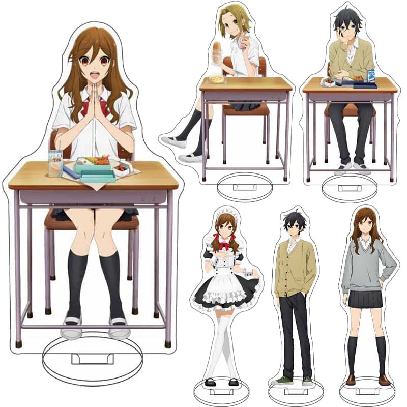 16CM Anime Horimiya: The Missing Pieces‌‌ Figure Horikita Kyoko Miyamura Izumi Ishikawa Toru Acrylic Stand Cos Ornaments Gifts