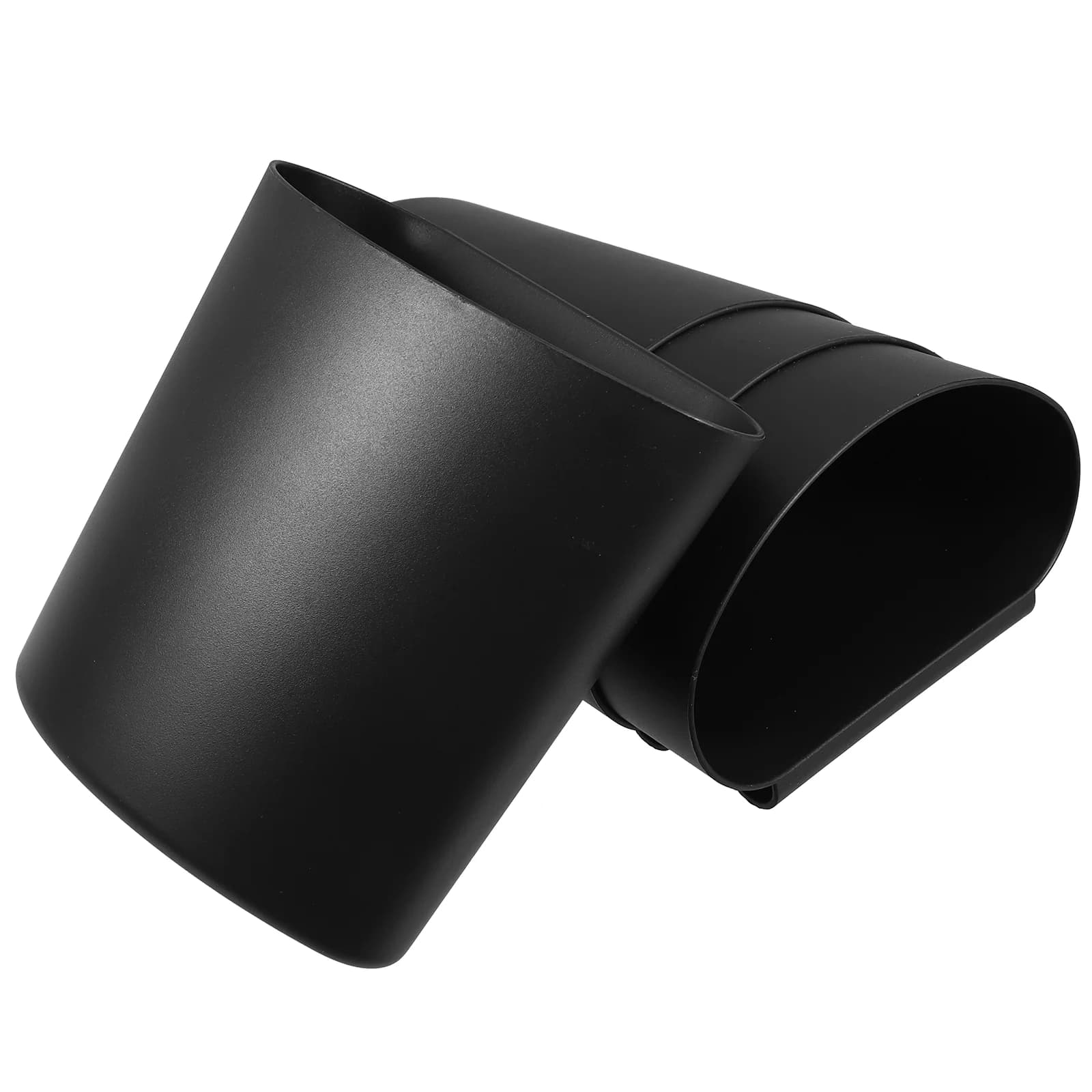 4 cestini portaoggetti bianchi con secchio sospeso, accessori per carrello con rotelle, piccoli pattumiera, cestino per rifiuti, contenitori portaoggetti sospesi