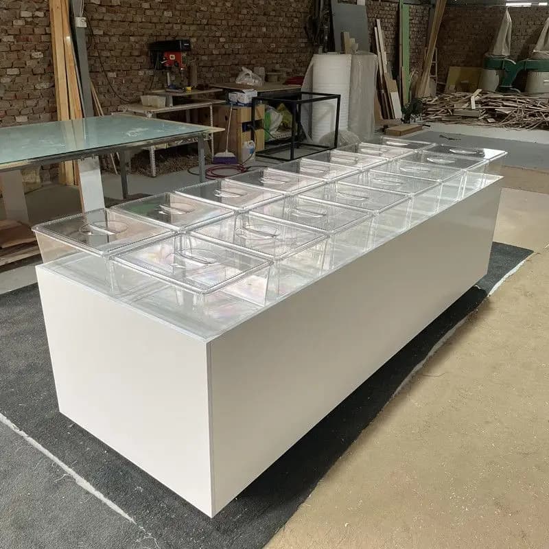 Supermercato, cereali, contenitore, scala sfusa, scaffale per snack, frutta secca, Nakajima