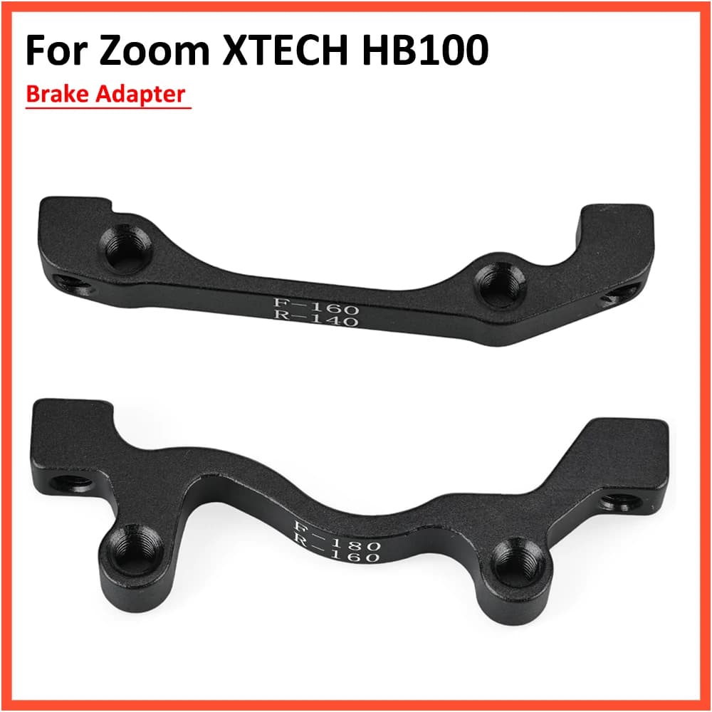 Zoom XTECH HB100 Adattatore freno a disco idraulico Staffa 140/160/180mm Supporto pinza anteriore e posteriore Parti per scooter da bicicletta