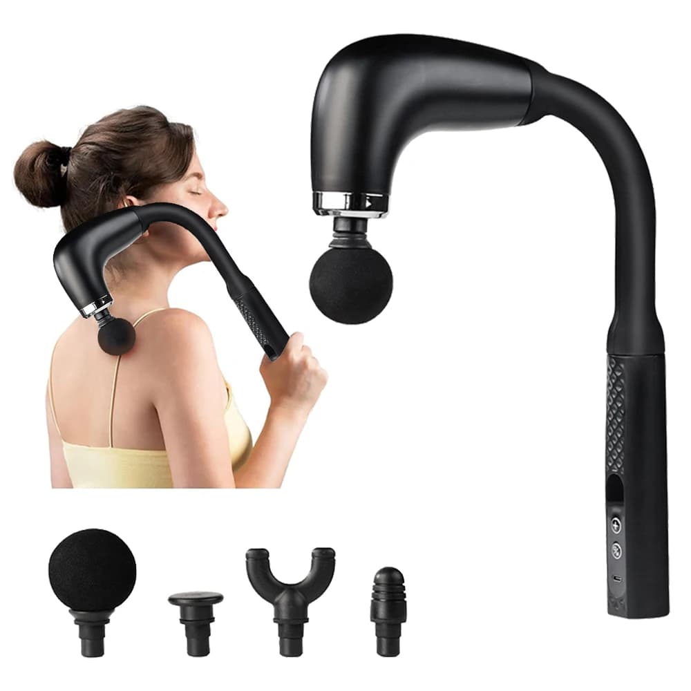 Portable Deep Muscle Massage Pistola for Fitness Muscle Band to Relieve Sore muscles Massage for Back post-exercise