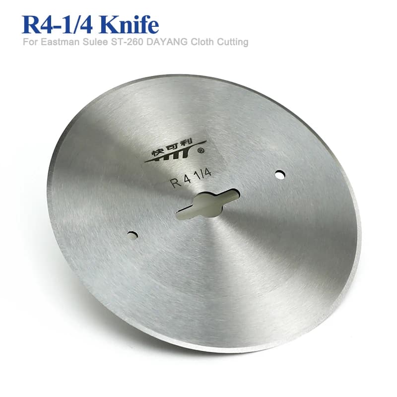 R4-1/4 Round Knife For Eastman Sulee ST-260 Cloth Cutting Machine QUICKLY Blade Fabric End-Cutter EC-510L (2631-T)