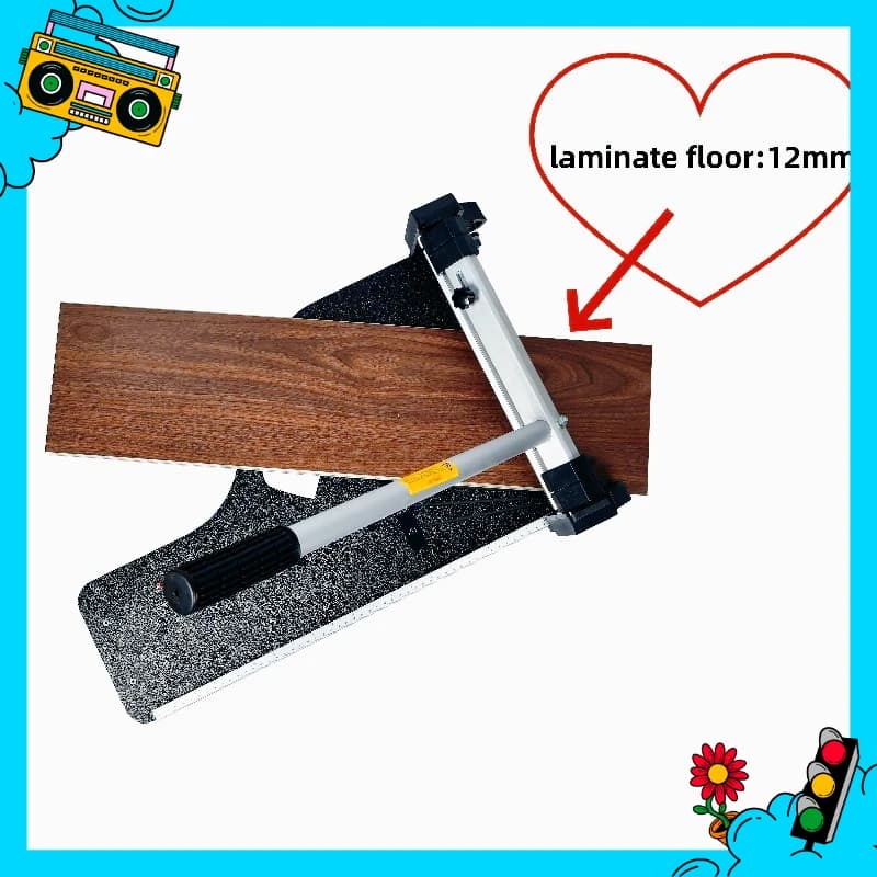 Carpet Tile PP Tile Cushion Laminate PVC LVT LVP VCT WPC SPC Vinyl Parquet Engineered Laminate Siding Flooring Cutter