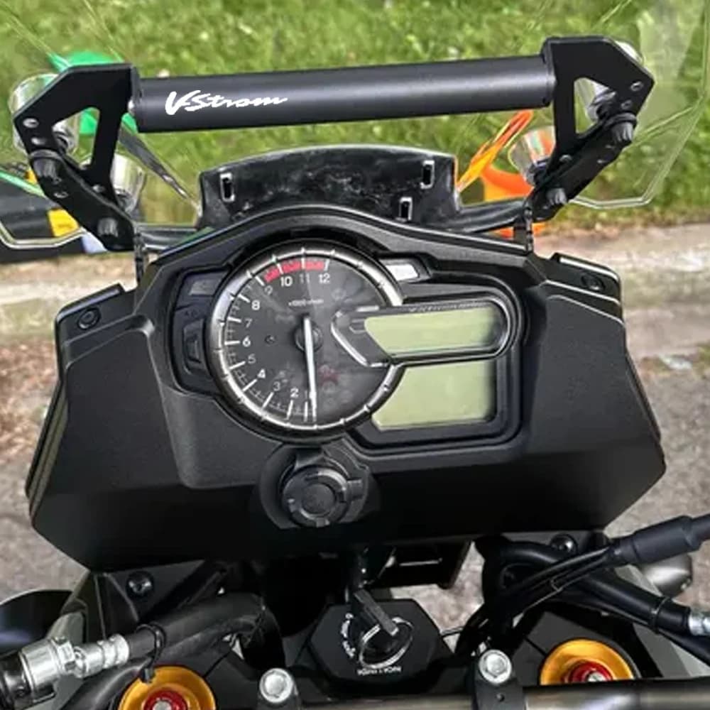 VStrom 1000 DL1000 2014-2020 12MM Supporto manubrio Staffa di navigazione per Suzuki V-Strom DL 650 DL650 DL650XT Caricatore 2017 ~ 2025