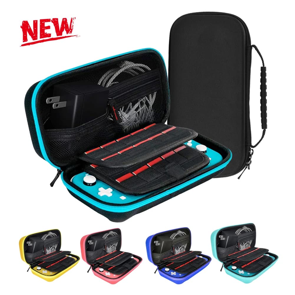 Custodia per Nintendo Switch Lite Custodia per cavo portatile Custodia rigida impermeabile Borsa per macchina da gioco per Nintendo Switch Lite