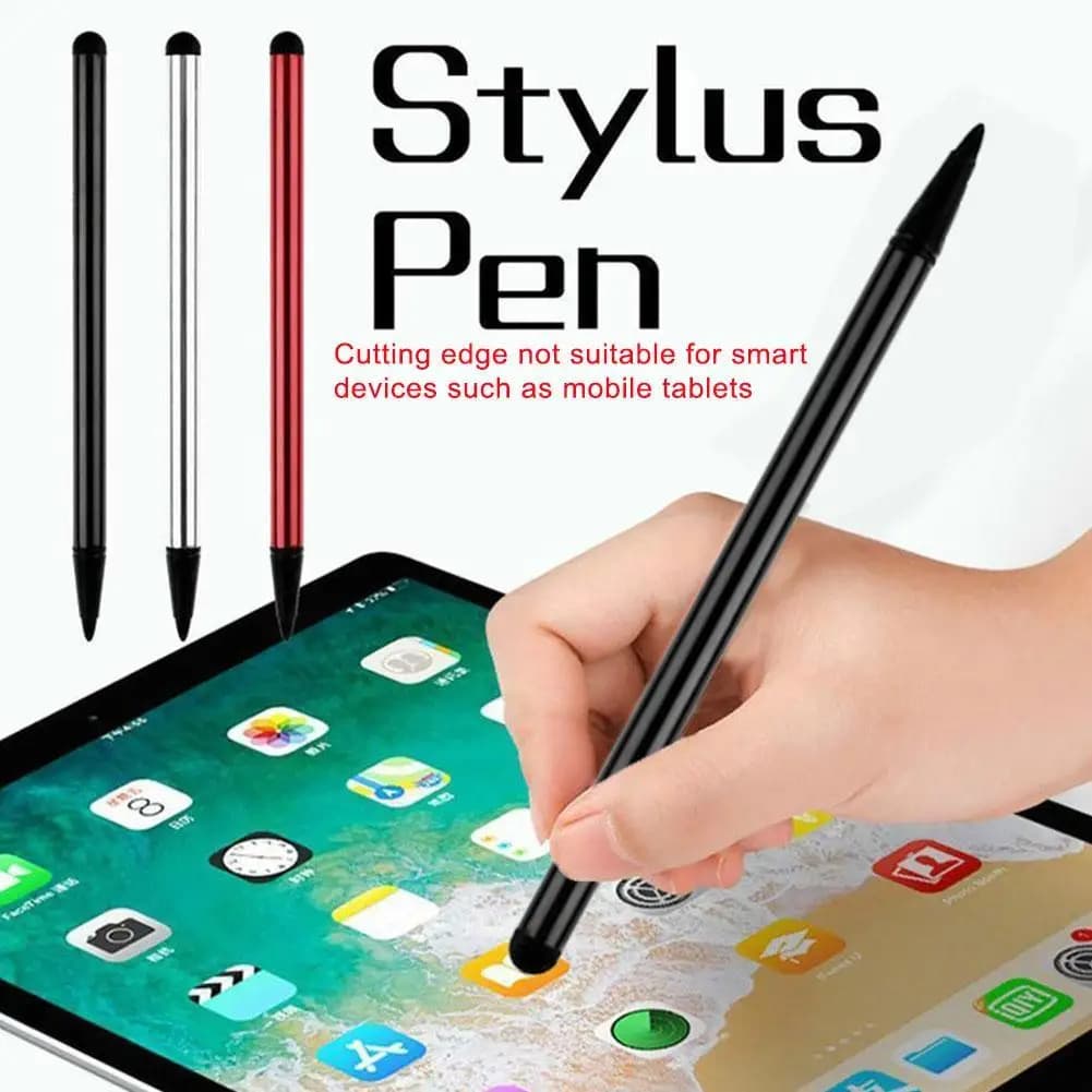 Penna universale per schermo a doppio uso con stilo per smartphone, adatta per tablet Android, resistenza capacitiva