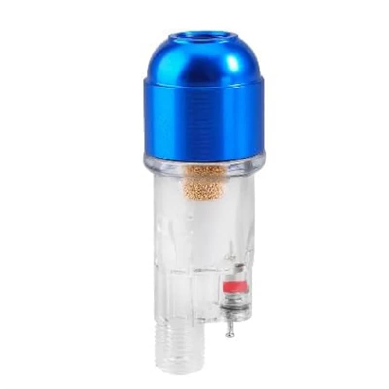 Most-Airbrush Mini Air Filter Blue Air Brush Water Moisture Oil Trap Separator