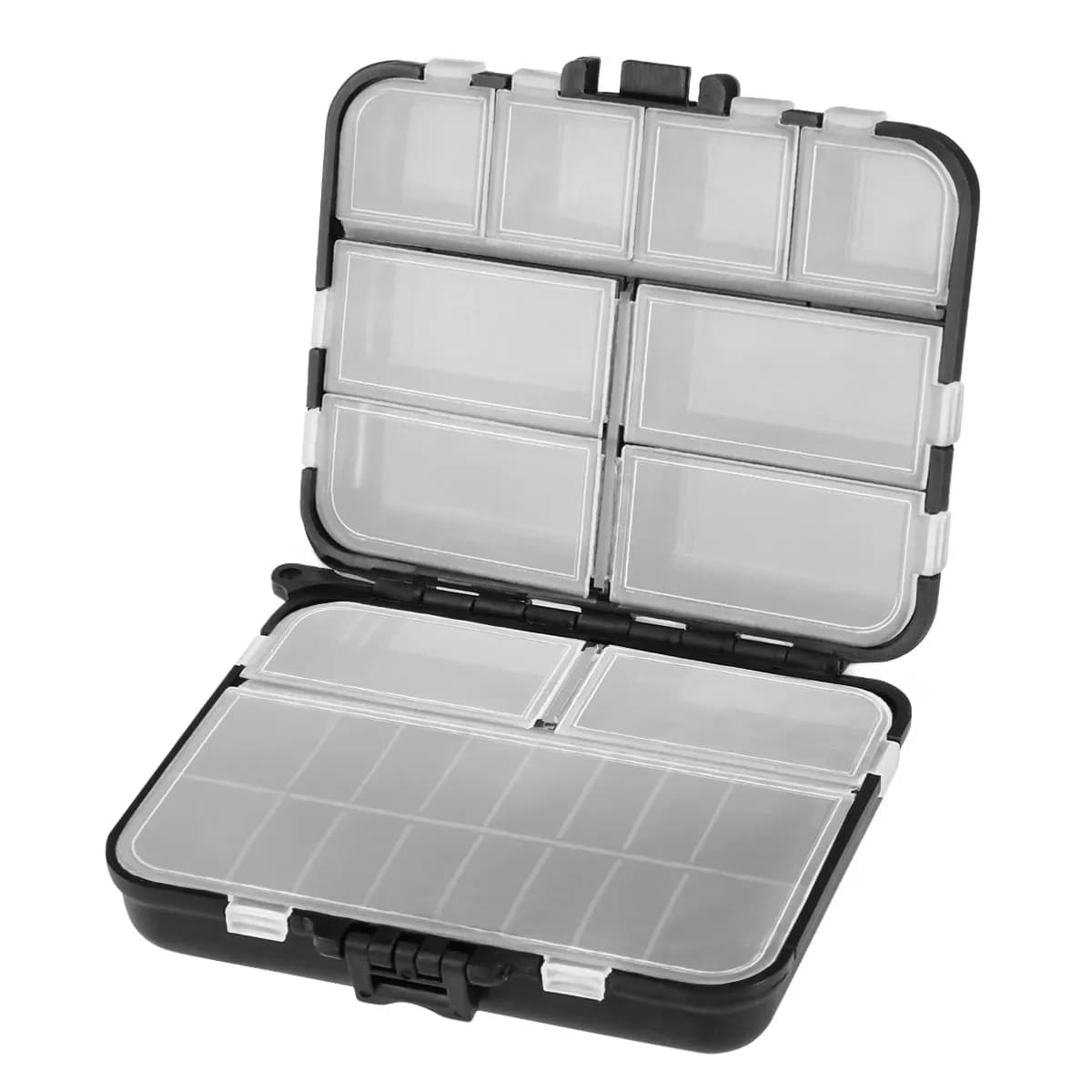 Plastic Bearing Box Fishing Equipment, Intelligent Multifunction Organizer for Freshwater and Salt Water Fishermen, Reliable for Fishing