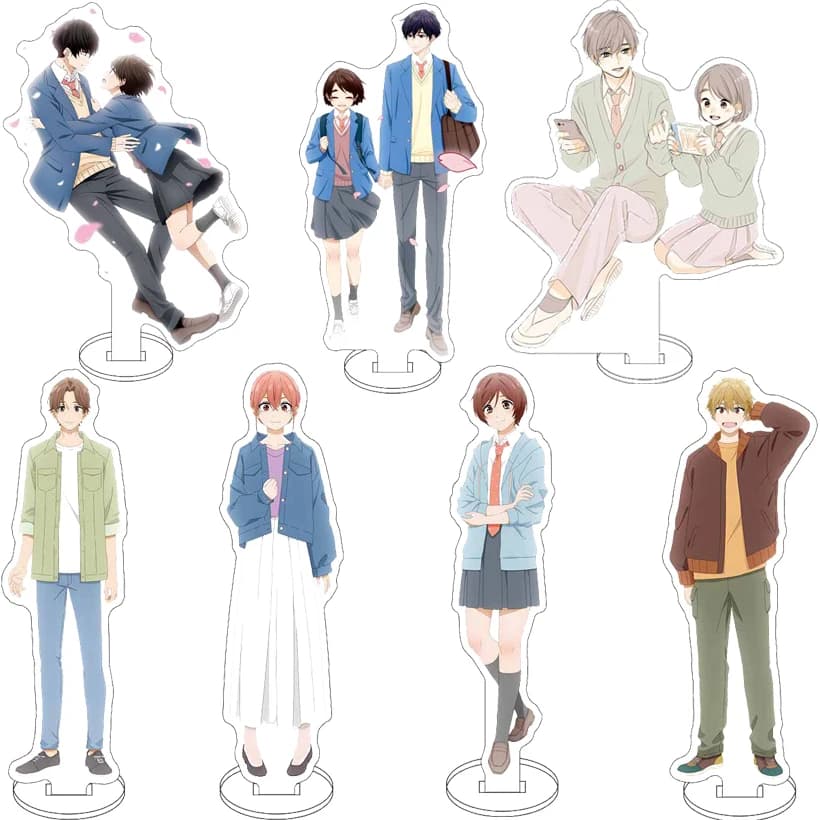 16CM Acrylic Figure Stand Anime A Condition Called Love Hotaru Hinase‌ Hanano Inoue Sasuke ‌Hibiki Asakai Cos Ornaments Gifts