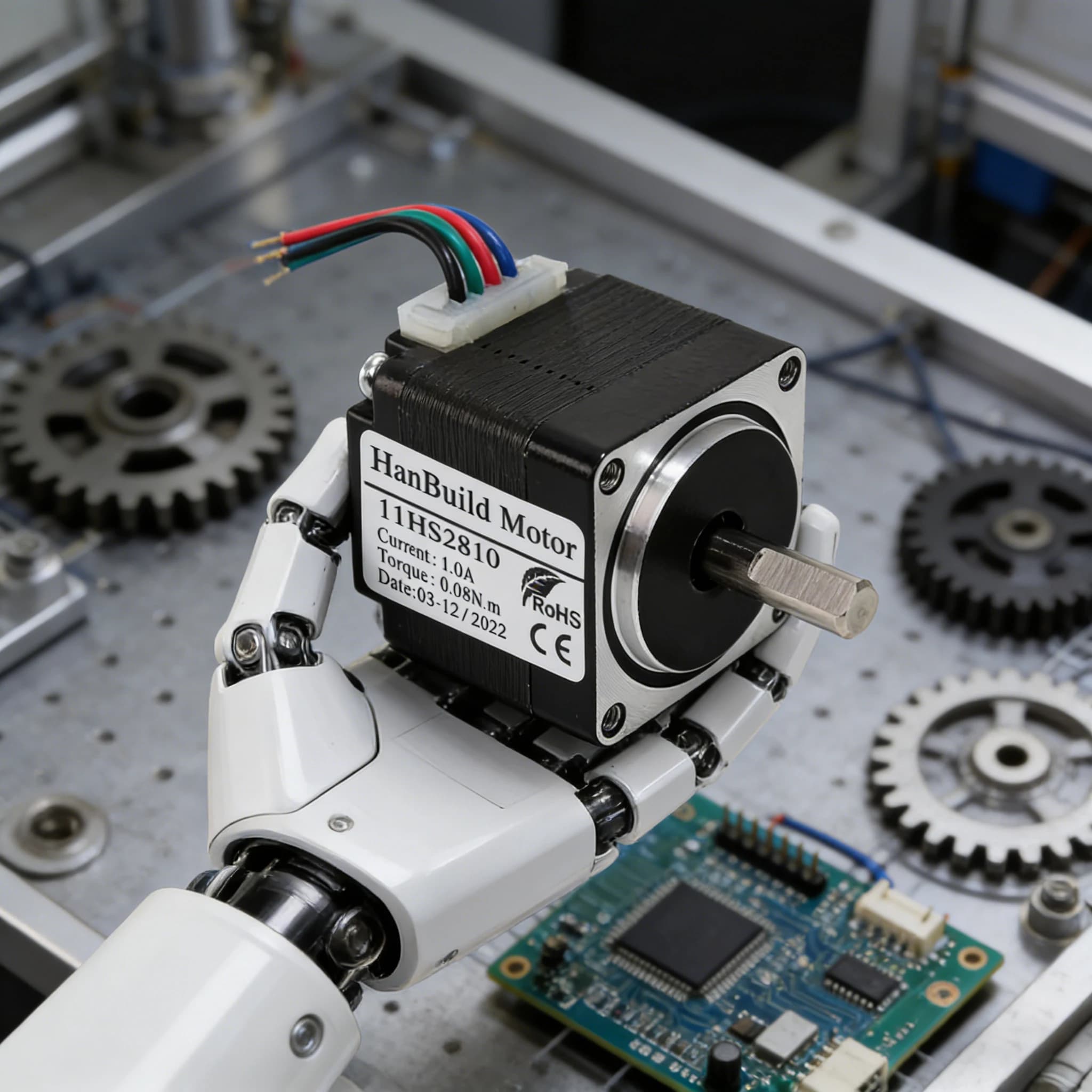 Motore passo-passo Nema11 11HS2810 1.8 Gradi 0.08N.m per incisione laser e fresatura, nuovo motore passo-passo per accessori stampante 3D, spedizione gratuita
