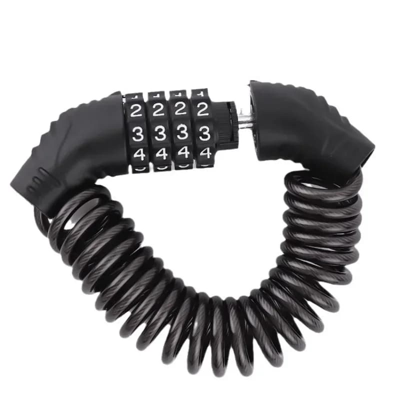 Code for mountain bike, helmet, portable padlock, mini chain pad for electric car