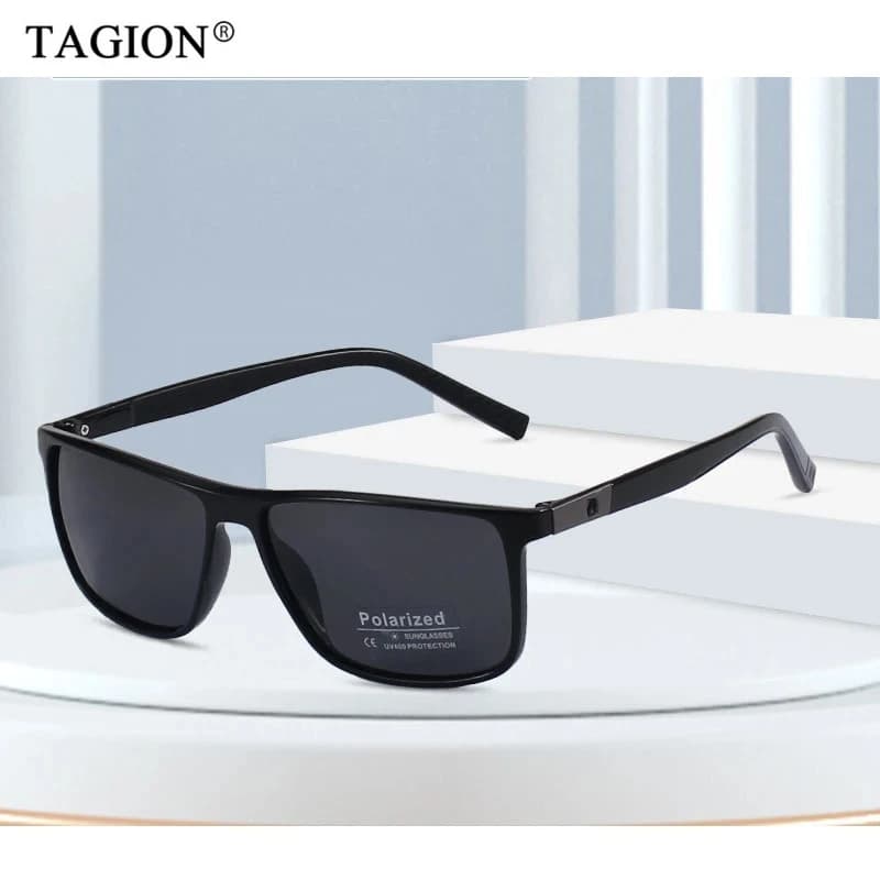 TAGION Vintage Polarized Sunglasses Man Woman Cycling Camping Hiking Shades Fishing Shades Male Glasses UV400 Gafas De Sol 6004