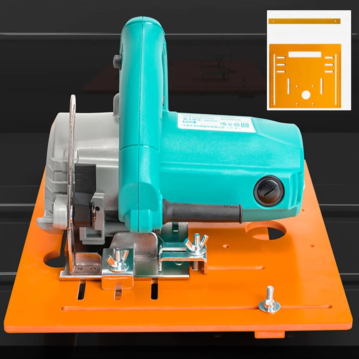 Base plate for cutting machine, without punching 90 ° Flat cutting 45 ° Positioning board of the support board of the cut saw press, saw press