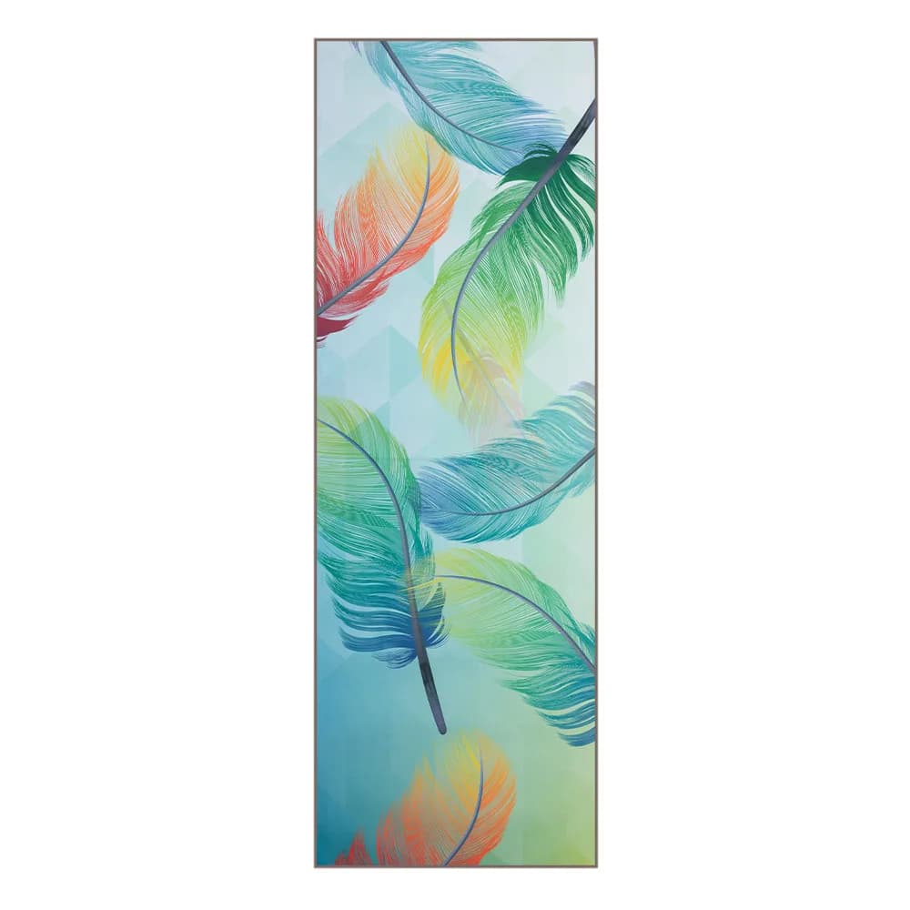 Yoga Mat Printing Qucik Dry Fitness Cover Foldable Anti-slip Towel for Yoga