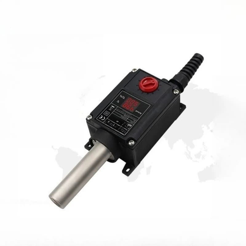 Piccolo riscaldatore ad aria calda da 800 W Asciugacapelli ad aria calda Pistola per asciugatura a caldo industriale Tazza di carta sigillante per coda Compatta