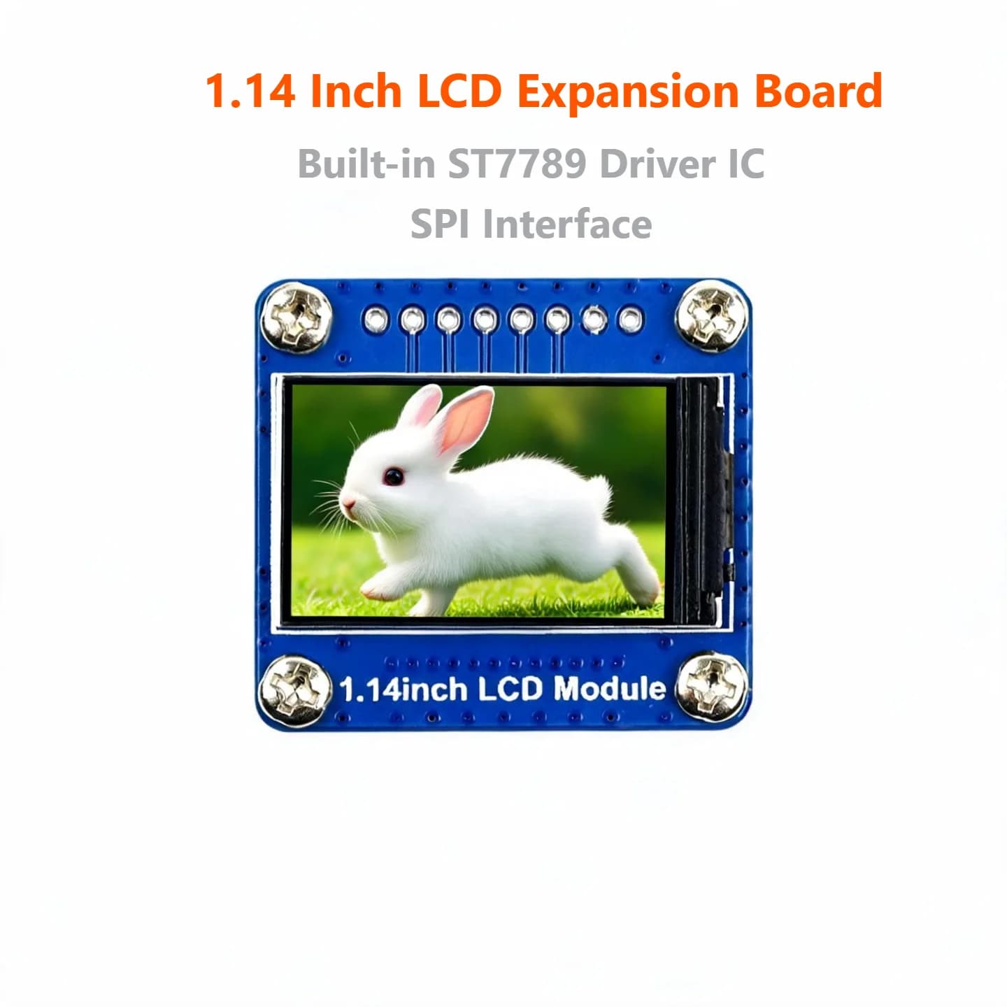 1.14 Inch IPS LCD Display Module 240x135 SPI Interface 65K Color Screen for Arduino DIY