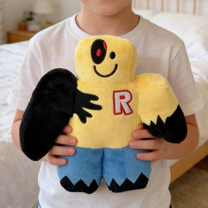 Peluche a tema ROBLOX, personaggio dei cartoni animati, creativo, delicato sulla pelle, carino, regalo per bambini e bambine.