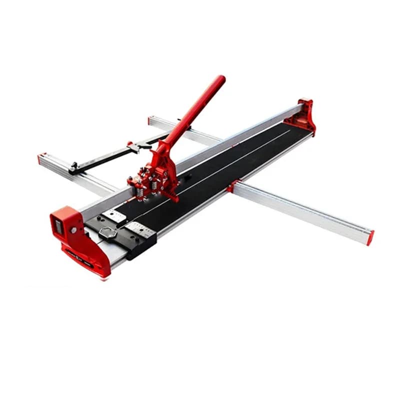 Manual Ceramic TilePusher, High-Precision Floor Tile Cutting Machine, All-Steel Construction with La ser & Magnetic Positioning,