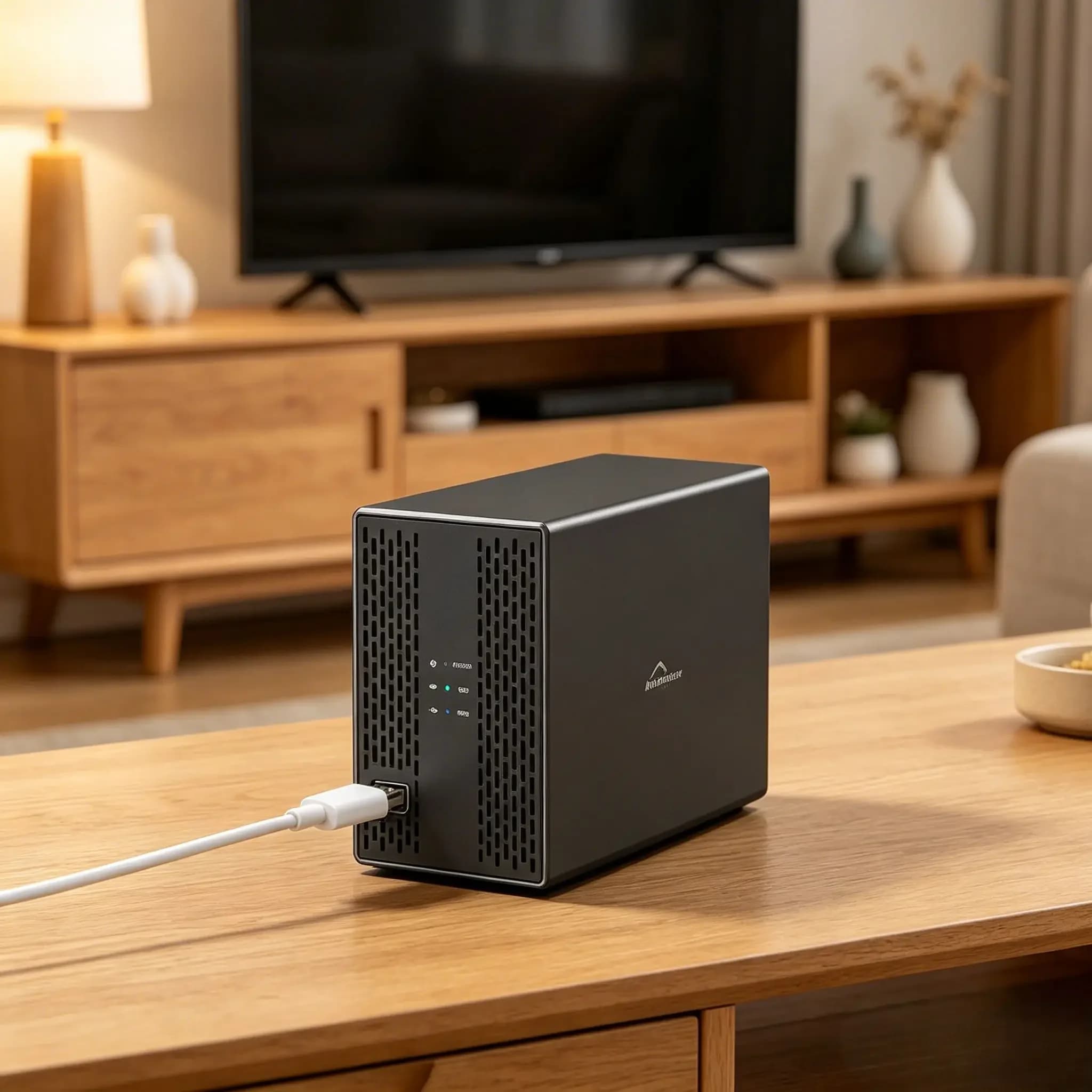 Box esterno per disco rigido SATA da 3,5 pollici, custodia esterna per HDD USB 3.0 Type-C, dissipazione efficiente del calore, archiviazione RAID desktop