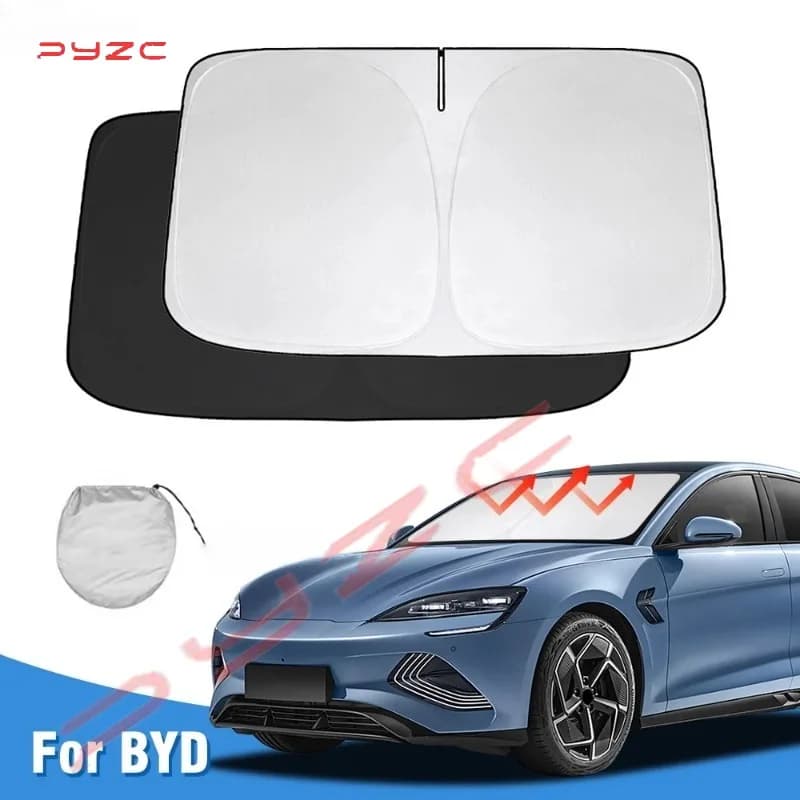 Parabrezza Parasole per BYD SEAL EV Electric 2022 2023 2024 Accessori Parasole Visiera Protezione Pieghevole Blocchi Raggi UV