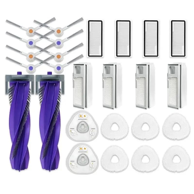 For Narwal Freo X Ultra, Narwal J4 / J4 Lite Robot Vacuum Replacement Main Side Brush Mop Cloth Hepa Filter