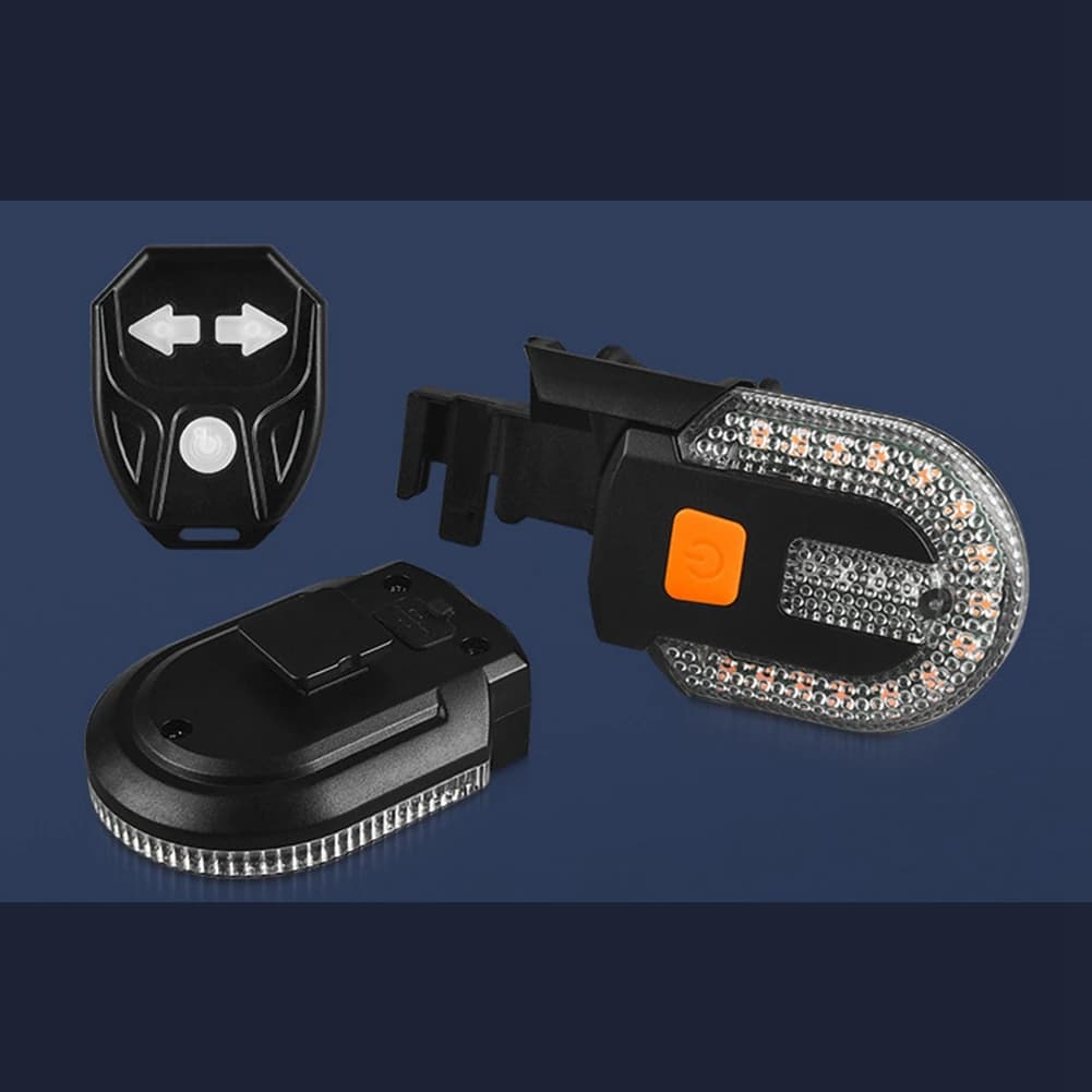 NEW HOT In Stock-New Smart Bike Light Set USB Rechargeable Bicycle Turn Lamp Cycling Lantern MTB Accessories LED Tail Light