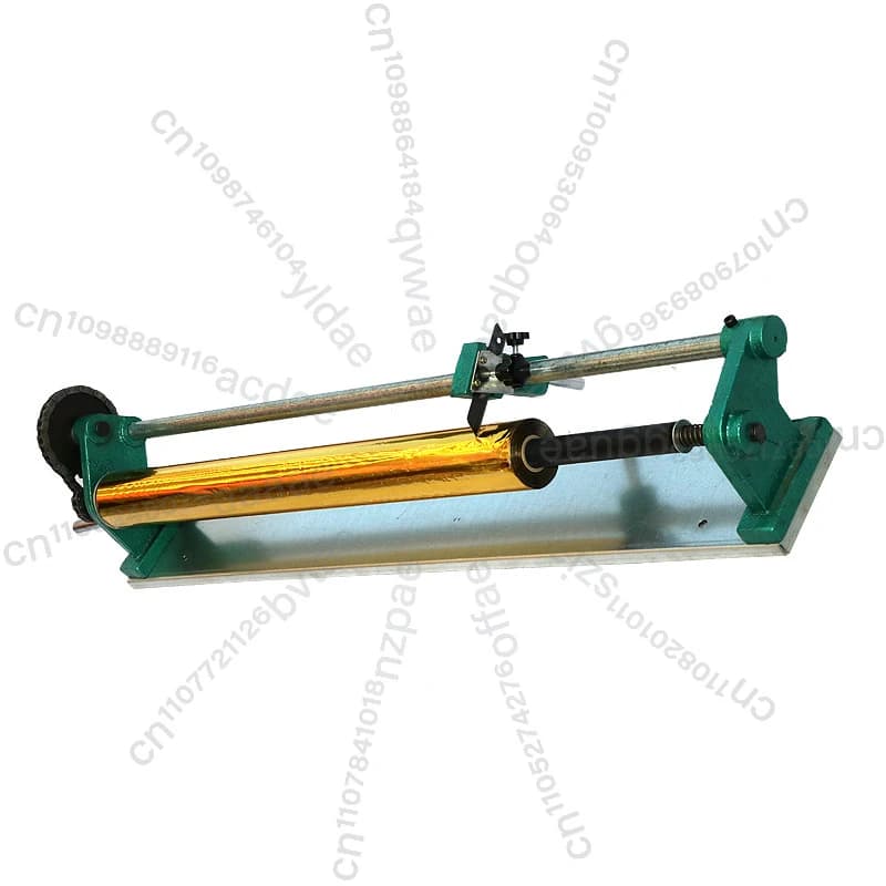 Nuova Taglierina Manuale per Lamina d'Oro da 32 Pollici (820MM), Macchina per Taglio di Carta, PU e Vinile con Funzione di Goffratura a Caldo