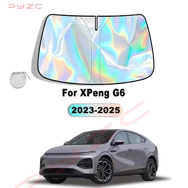 For XPeng G6 2023-2025 Car Windshield Sunshade Cover Front Window Sun Shade Visor Auto Interior UV