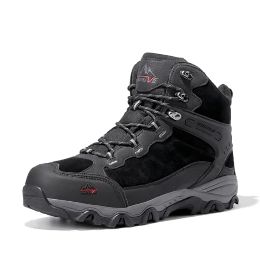 NORTIV 8 Scarponi da Trekking Impermeabili da Uomo, Scarpe Leggere da Montagna e Outdoor Paladin