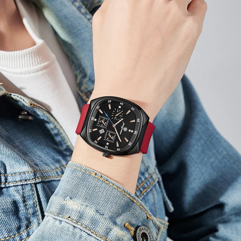 PAAZOMU Casual Sport Men Watch Top Brand Luxury Quartz Watches For Men Waterproof Luminous Auto Date Male Watch Reloj Hombre