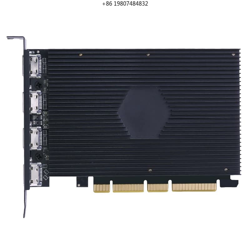 2-Channel HD Video Live Streaming Dual-Channel 4K60 for MP4 Capture Card (PCIe Internal) for