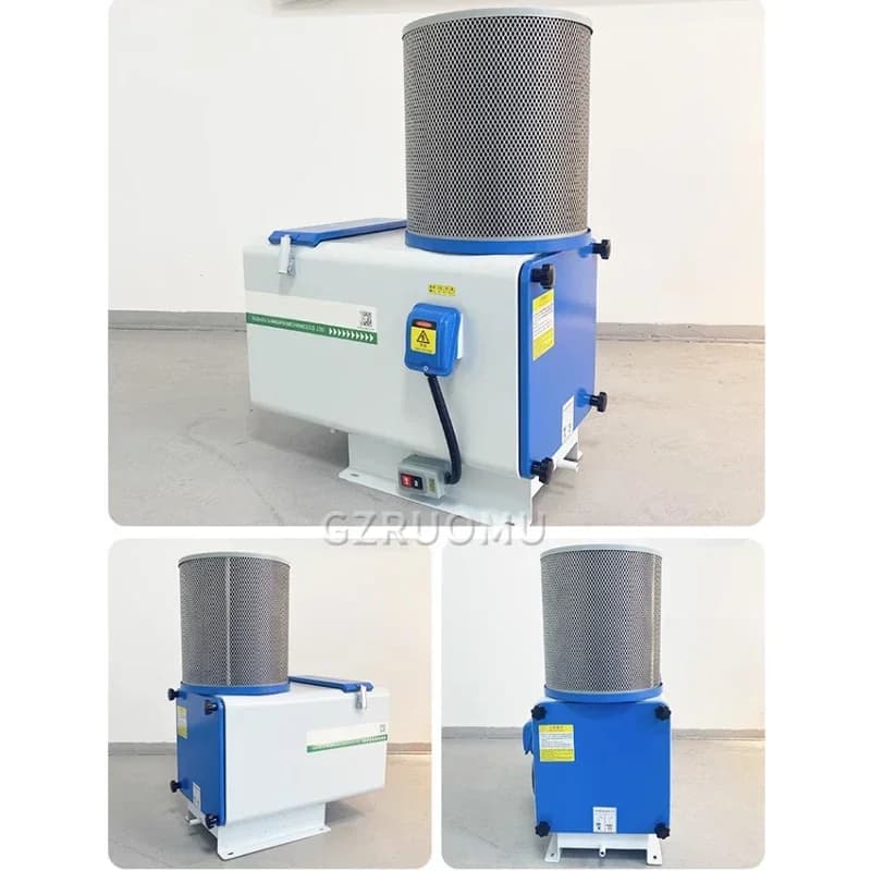 Separatore di nebbia oleosa per macchine utensili CNC SP37F, Collettore di nebbia oleosa meccanico industriale e filtro purificatore d'aria, Filtro olio ad alta efficienza