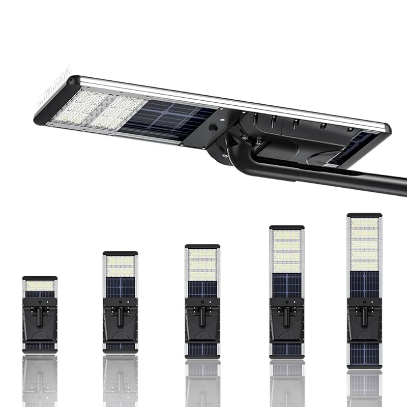 Nuovo sensore radar tutto in uno impermeabile IP67 per esterni Led 50W 60W 80W 100W 2000W Pannello solare Lampione stradale con fotocamera