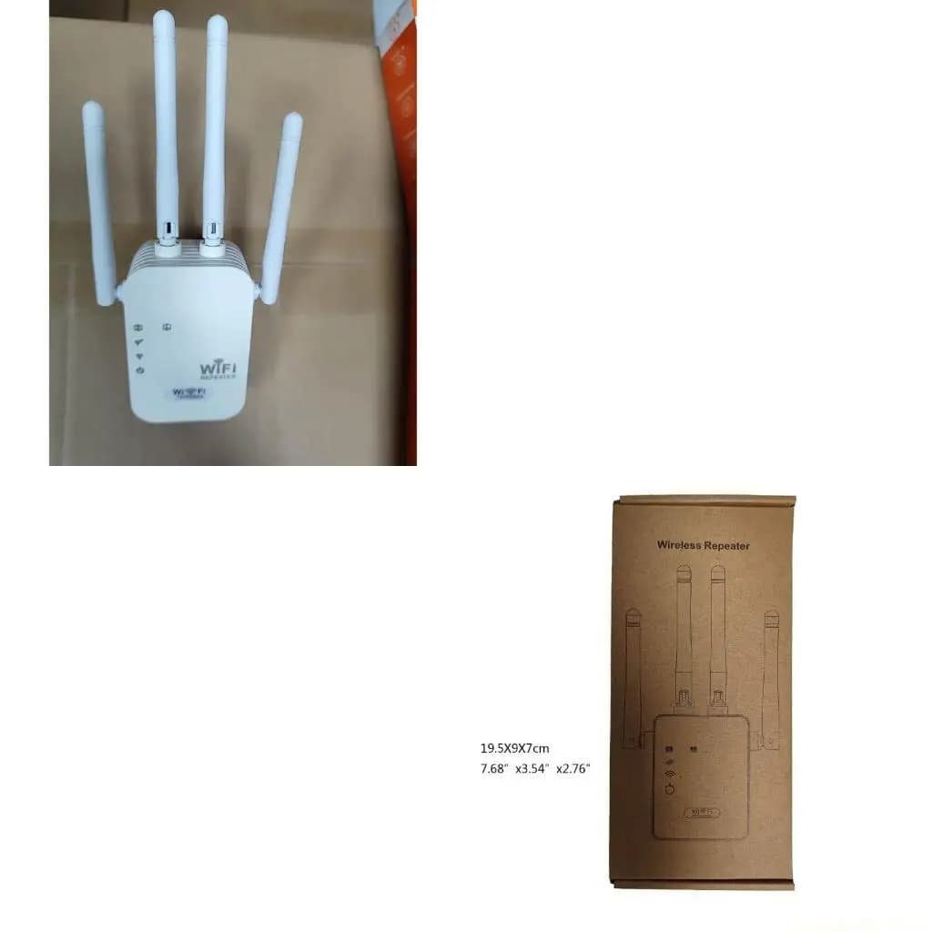 Amplificatore Wifi wireless Ripetitore Wifi 2.4Ghz Estensore Wifi 300Mbps antenne