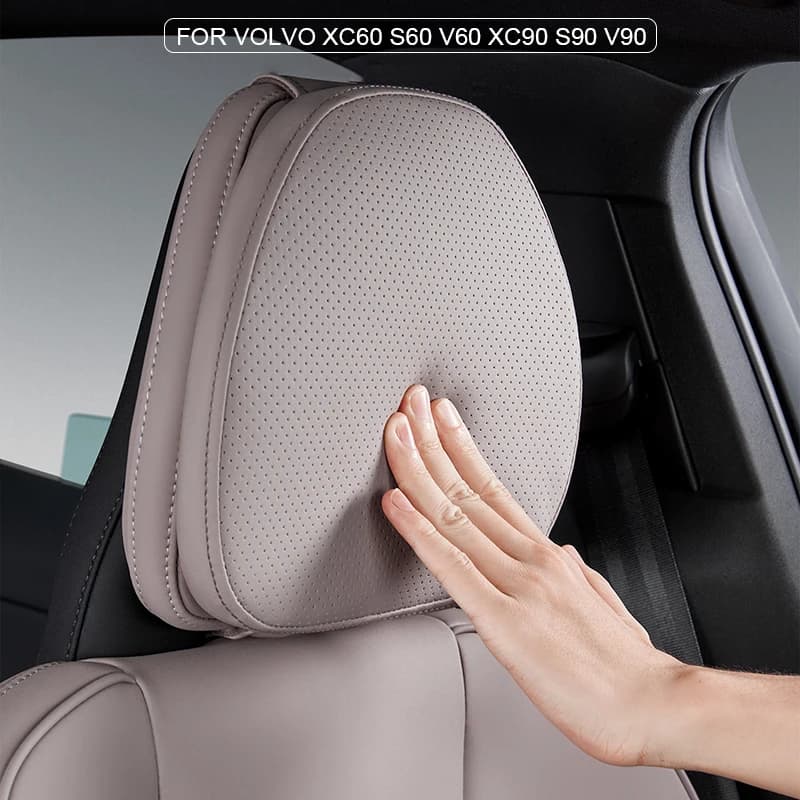 Comfortable Headrest Neck Pillow for Volvo XC90 XC60 S90 V90 S60 V60 Memory Cotton Accessories Car Neck Pillow for Traveling