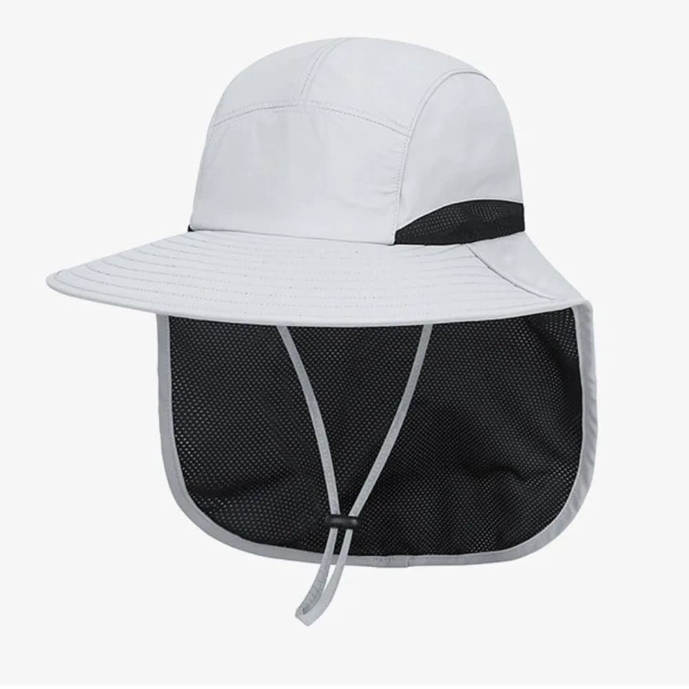 Sun Hat from Exterior to Fashion with Tesa Larga, Adjustable UV Protection, Fisherman's Hat with Collar Protection, Quick Drying, Women's