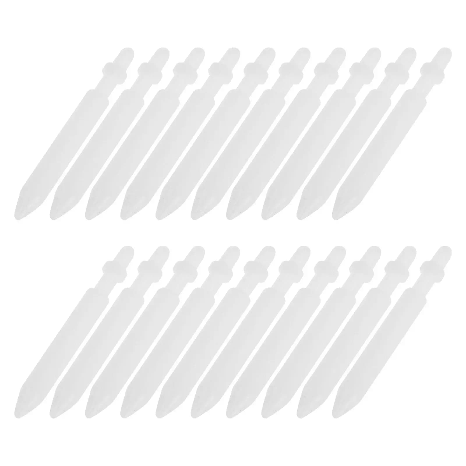 20Pcs Acrylic Fine Tip Pen Refill Replacement For For Drawing Christmas Card Making 7MM Ultrafine Tips Paint Pens