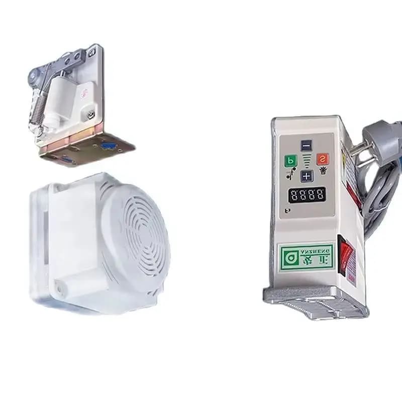 Motore Elettrico a Trasmissione Diretta a Risparmio Energetico 220V per Macchina da Cucire Silver Arrow C007, per Macchine da Cucire Industriali e per Cuciture Strette