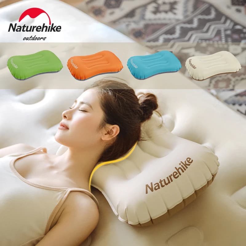 Naturehike Ultralight Portable TPU Camping Inflatable Bearing Hiking Air Sleep cushion for Lumbar Support Pillow for Neck